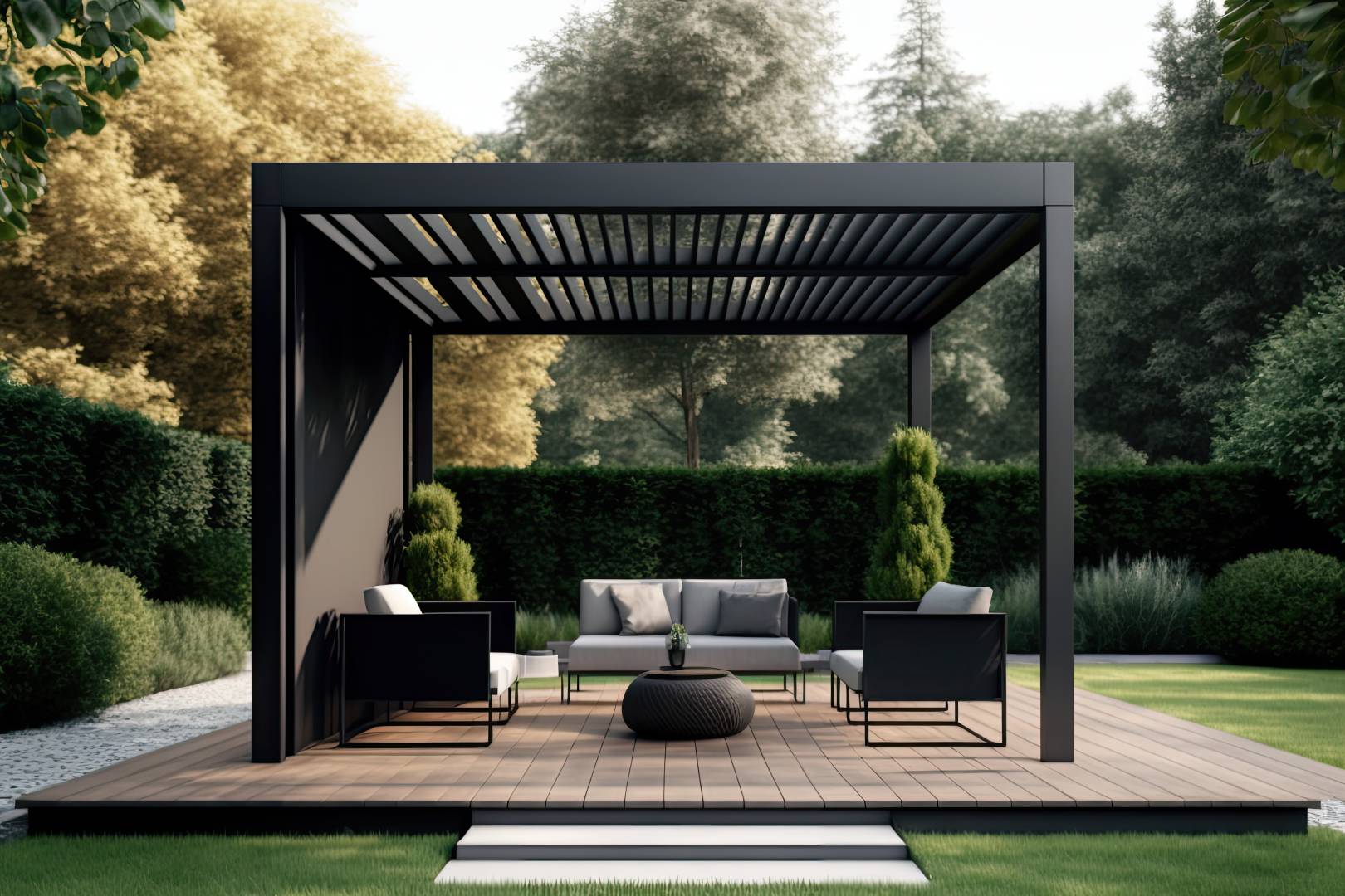 Pergolas - Store-banne