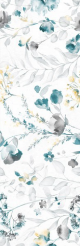 Ctt - Fa�ence p�te blanche int�rieur rectifi� poem decor
