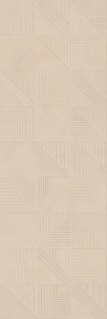 Cty - Fa�ence p�te blanche int�rieur rectifi� effet pierre beige relief